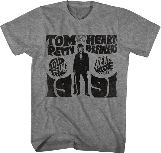 1991 Tour Tom Petty And The Heartbreakers T-Shirt