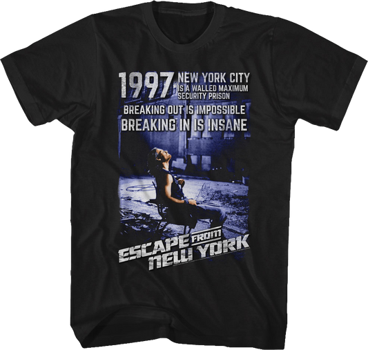 1997 Escape From New York T-Shirt