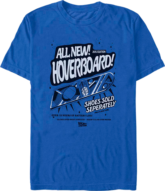 2015 Edition Hoverboard Back To The Future T-Shirt