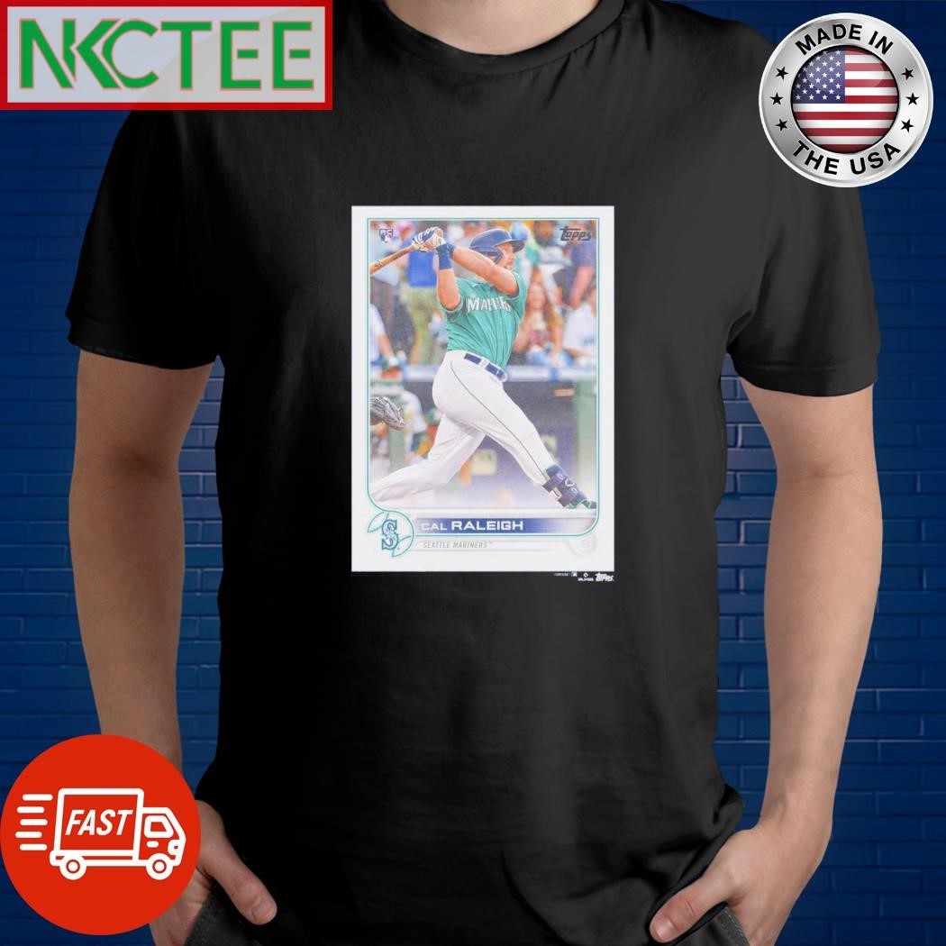 2022 Topps Baseball Cal Raleigh Mariners card shirt