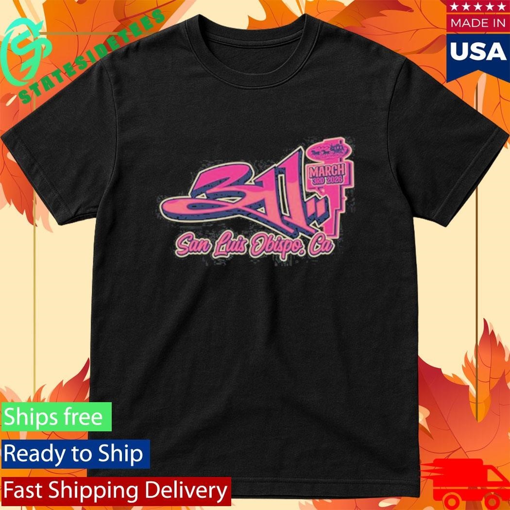 311 3 3 2026 San Luis Obispo CA Shirt