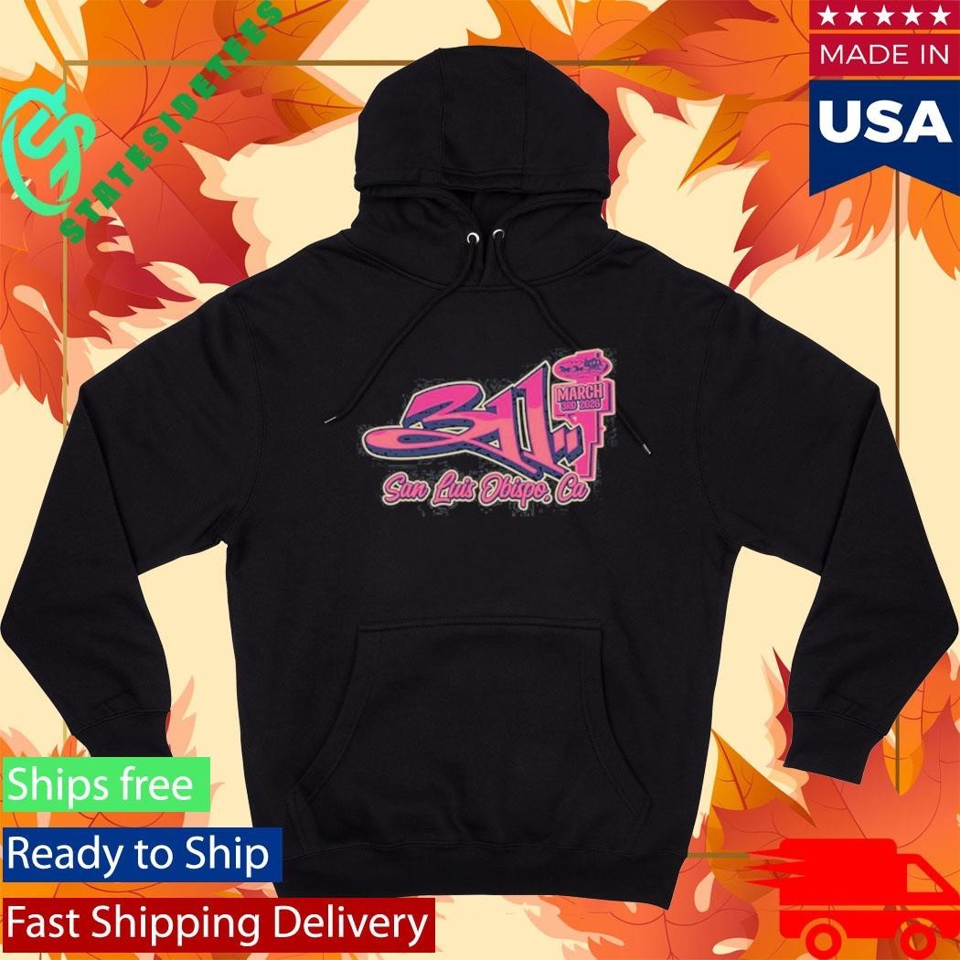 311 3 3 2026 San Luis Obispo CA Shirt