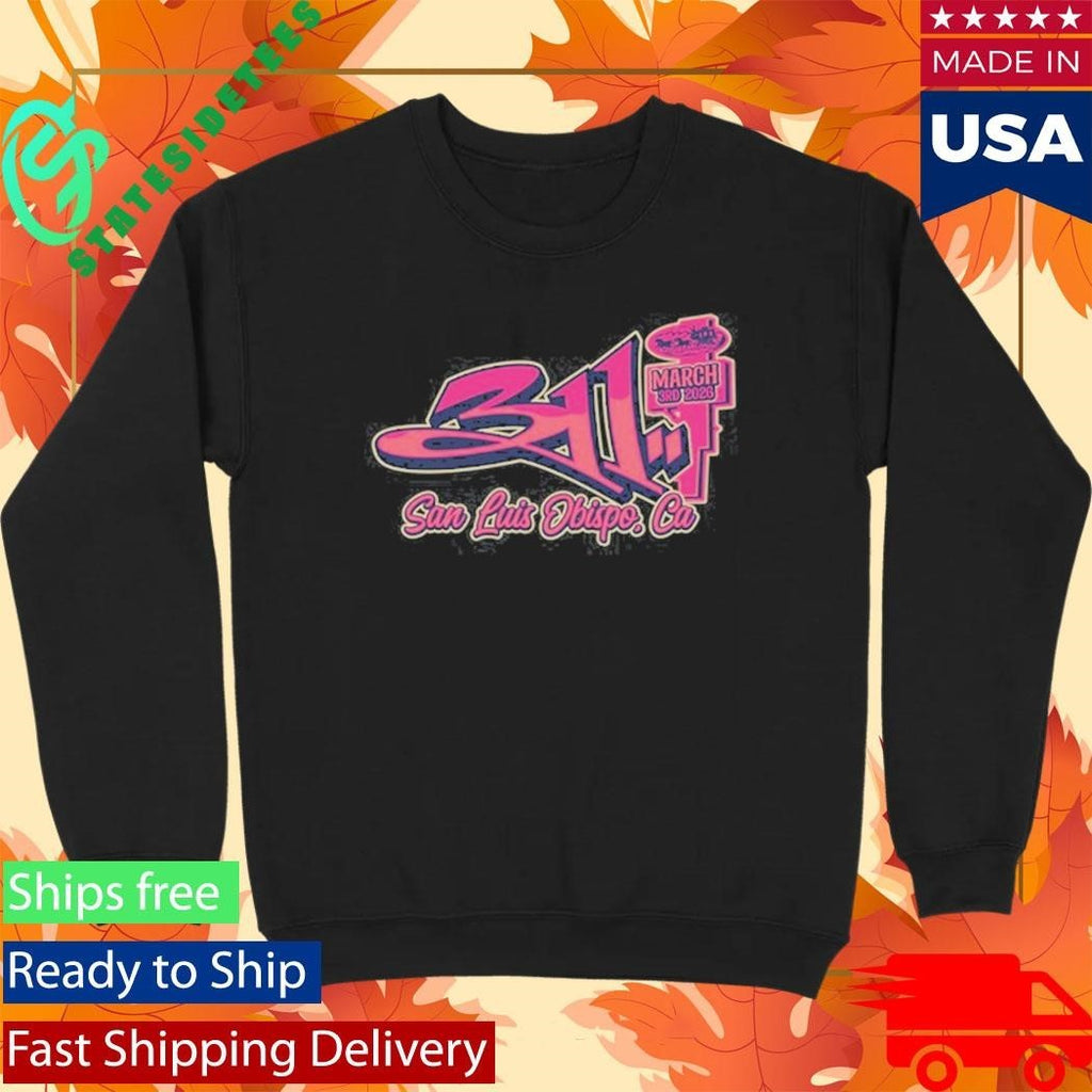 311 3 3 2026 San Luis Obispo CA Shirt