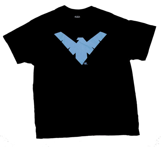 Nightwing Mens T-Shirt - Classic Blue Symbol