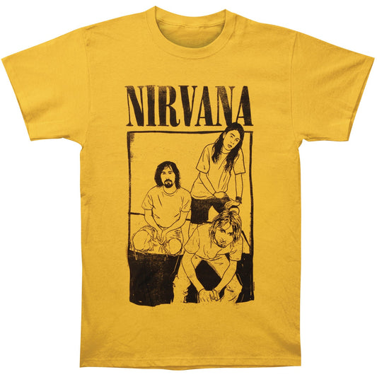 Cartoon Sitting Photo Mens Reg T T-shirt