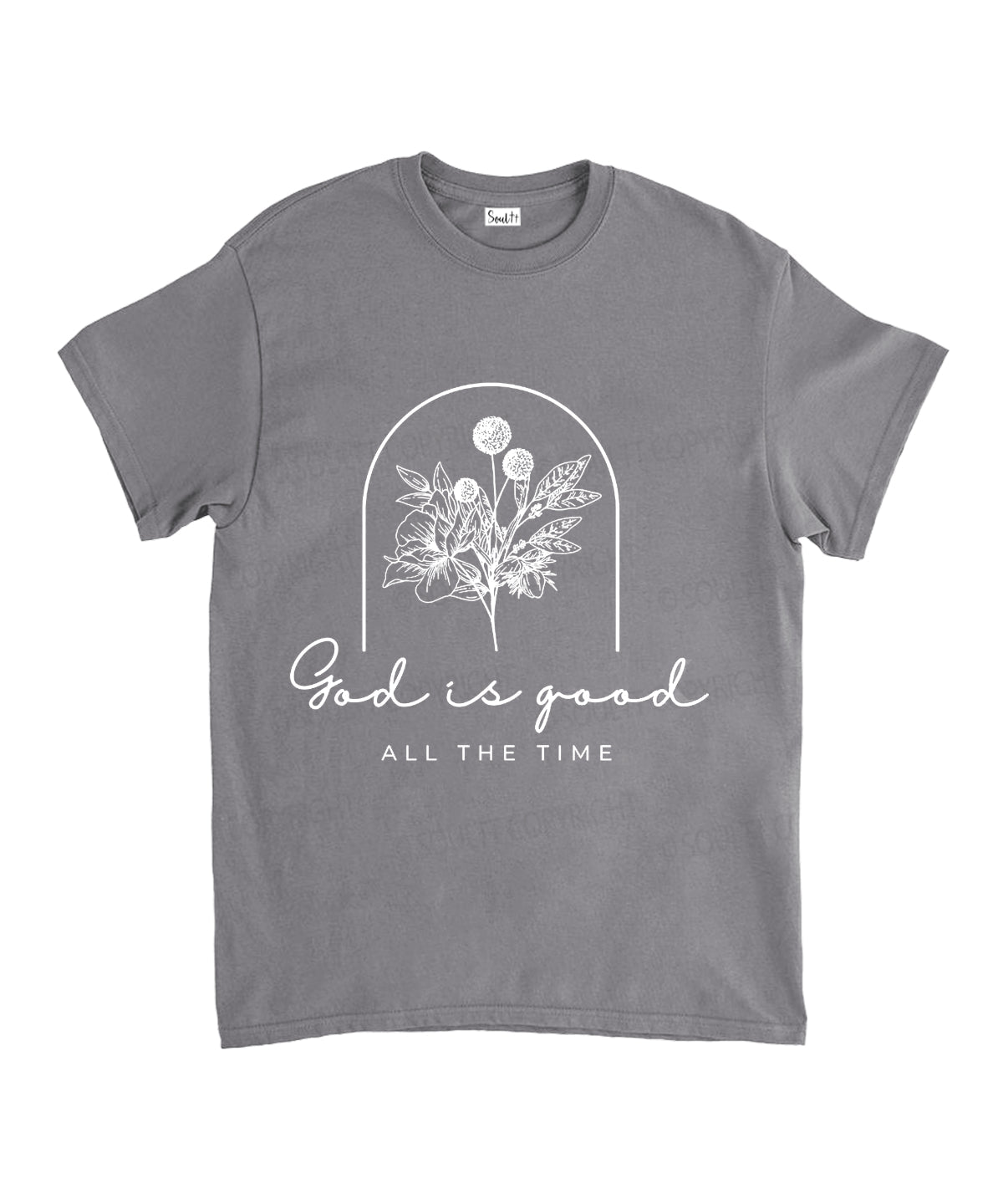 God Is Good Unisex Cotton Christian T-Shirt Style002