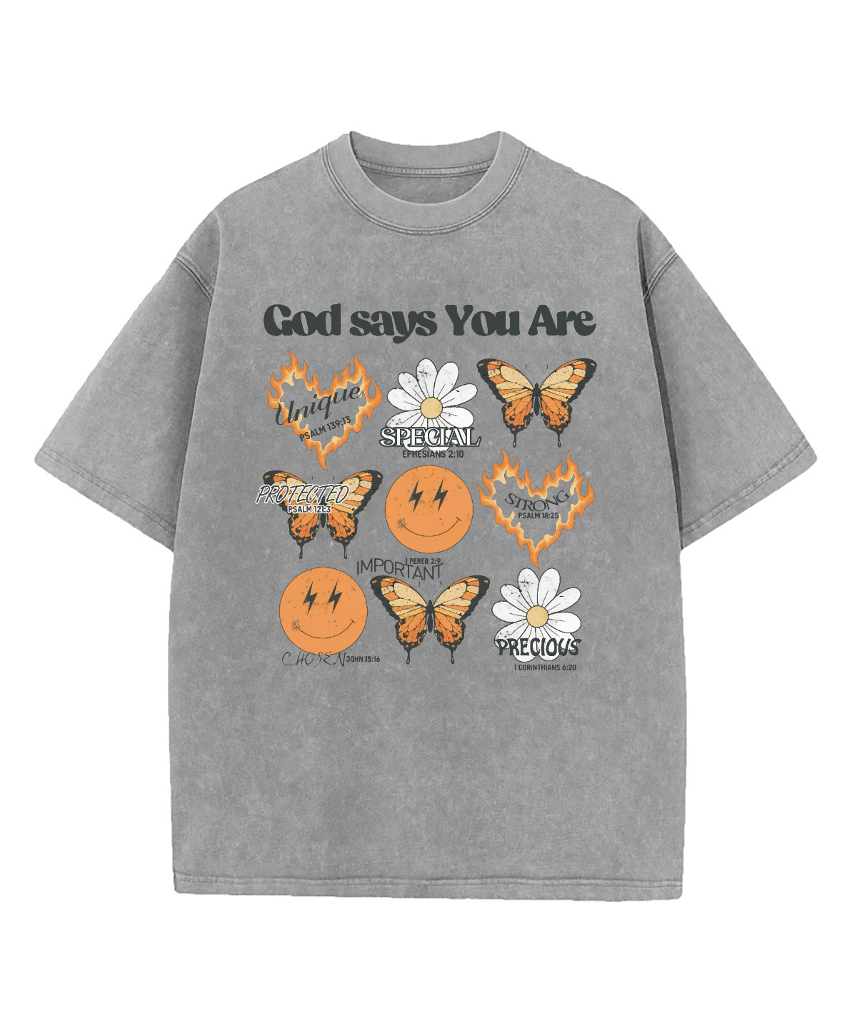 God Says You Are Washed Christian T-shirt