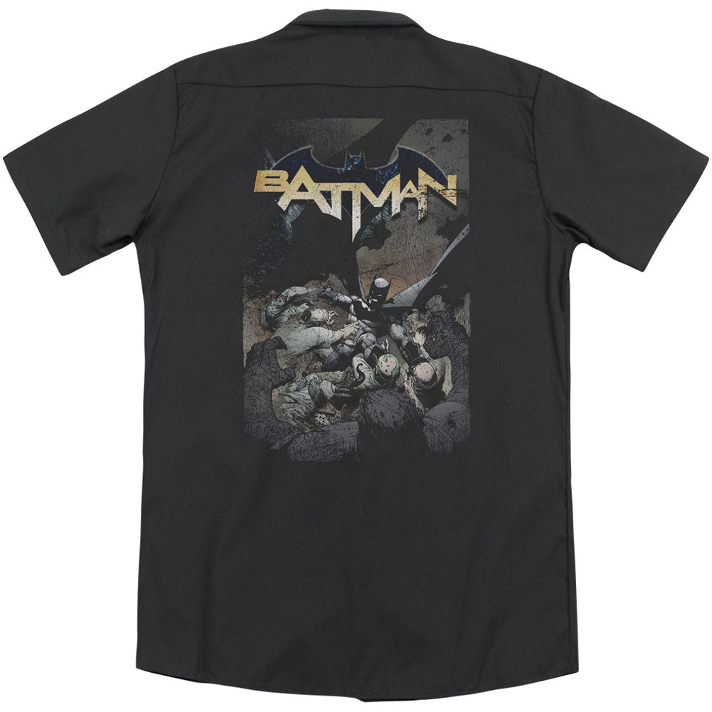 Batman One (Back Print) Workshirt