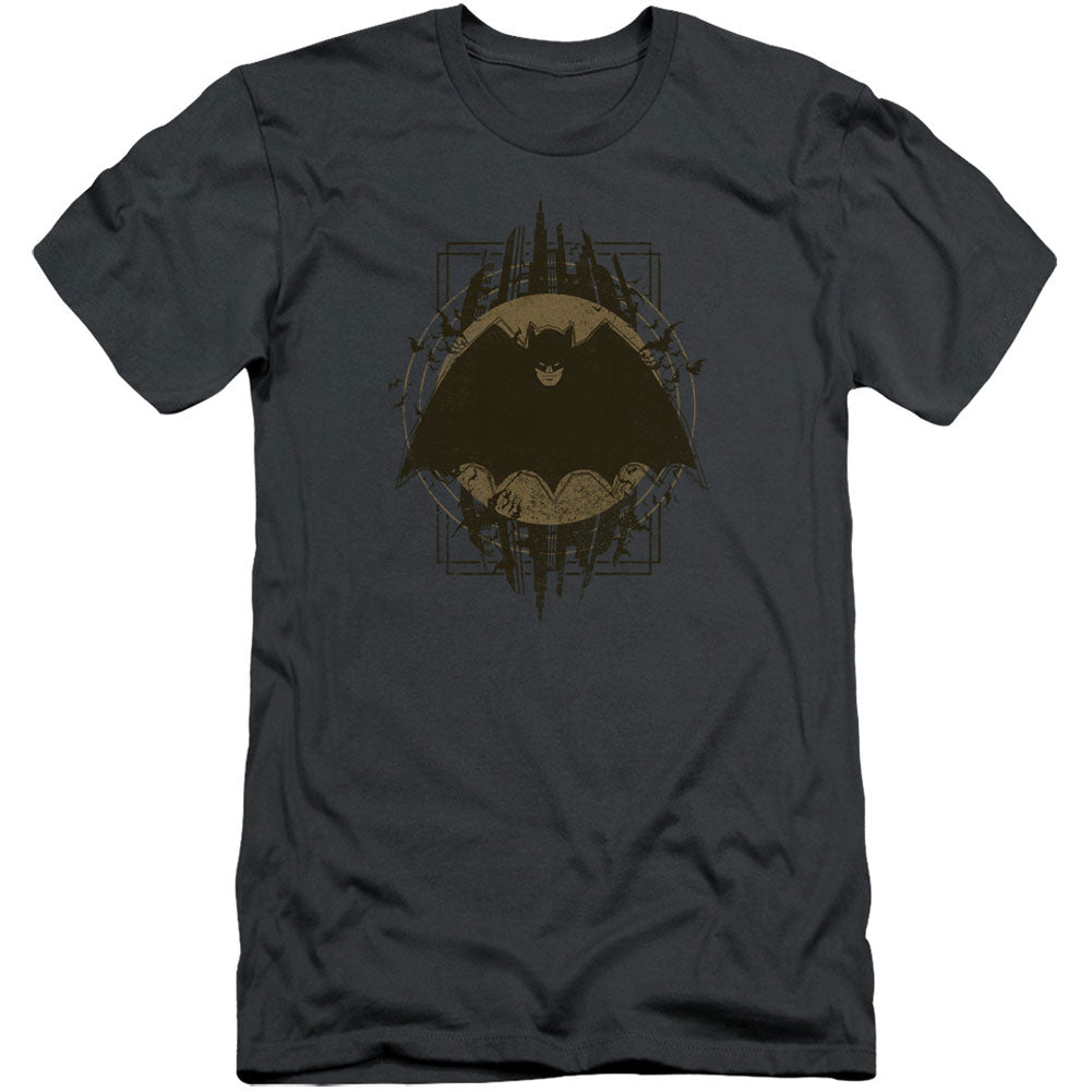 Batman Crest Adult Slim Fit Slim Fit T-shirt