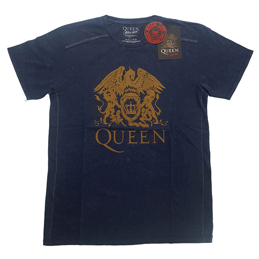 Classic Crest Snow Wash Tee Vintage T-shirt Style001