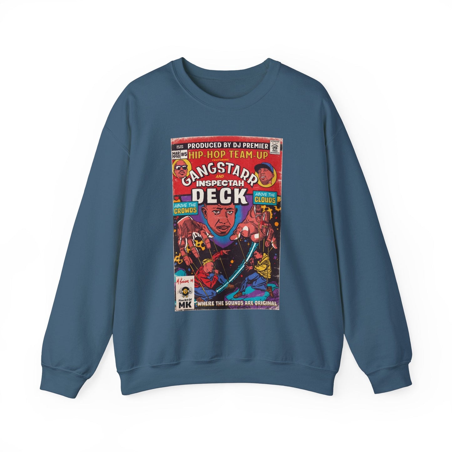 Above The Clouds - Unisex Heavy BlendÃ¢â€žÂ¢ Crewneck Sweatshirt