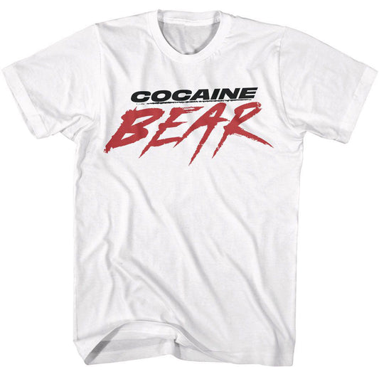 Cocaine Bear Movie Logo Light T-shirt