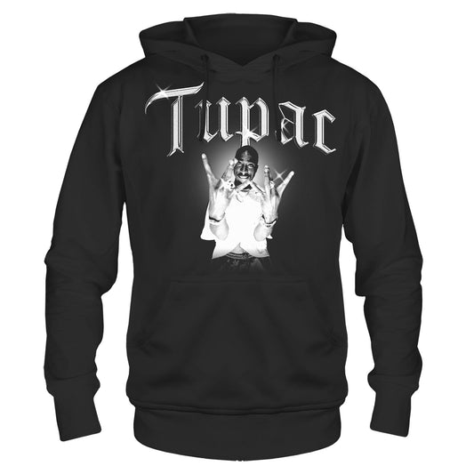 B&W Photo Hooded Sweatshirt Style001