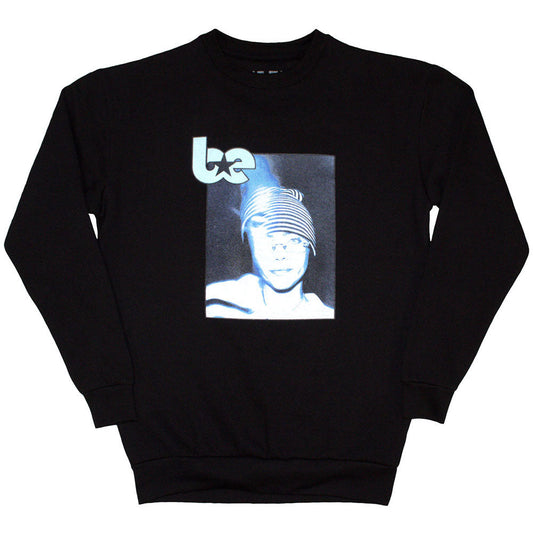 Blue Hat Photo Sweatshirt