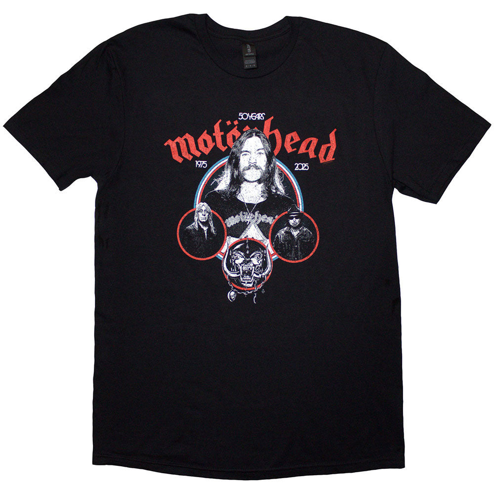 50 Years Band Circles T-shirt