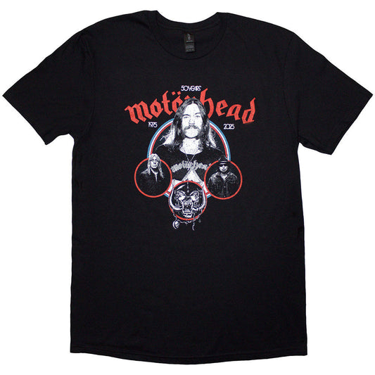 50 Years Band Circles T-shirt