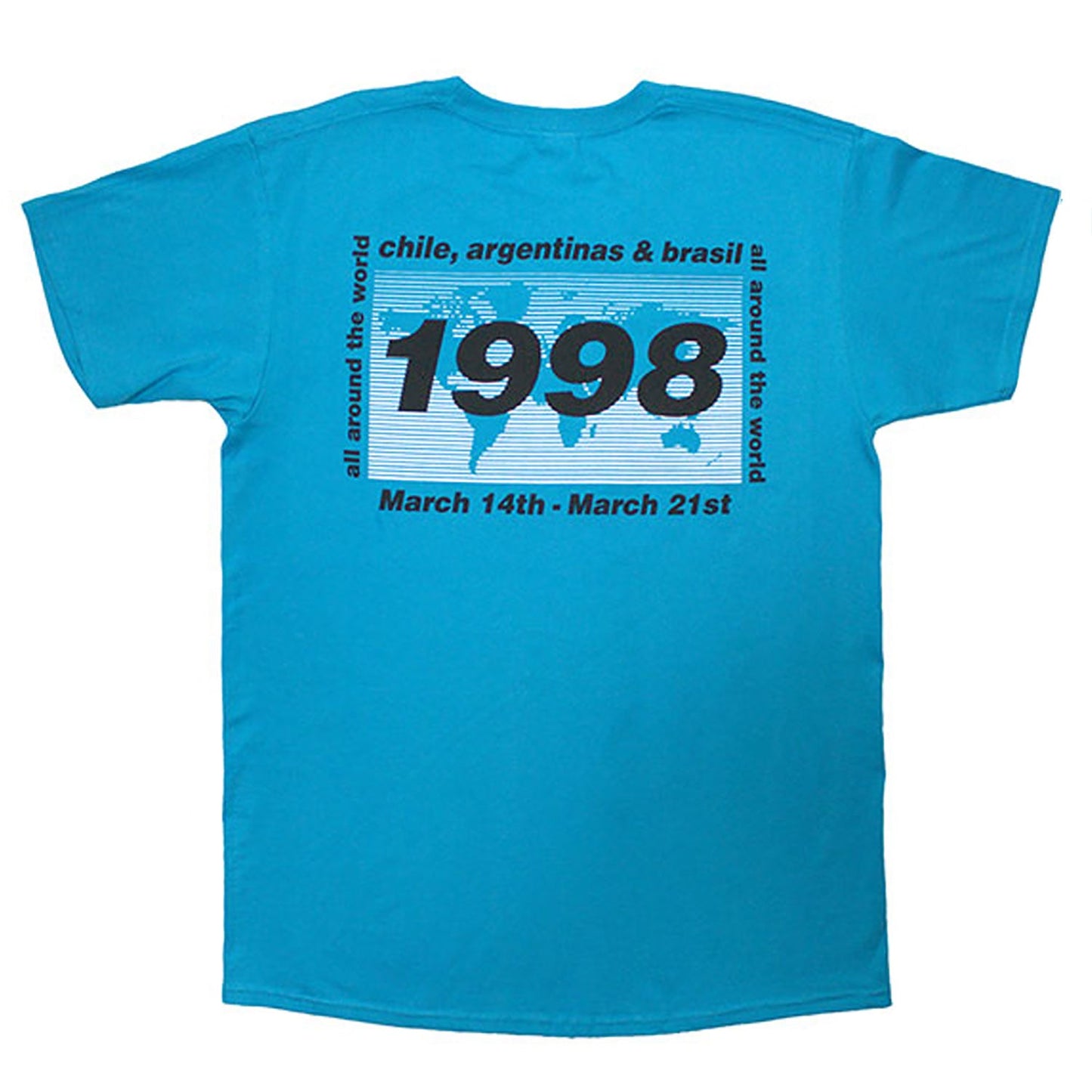 1998 World Tour - South America T-shirt Style001