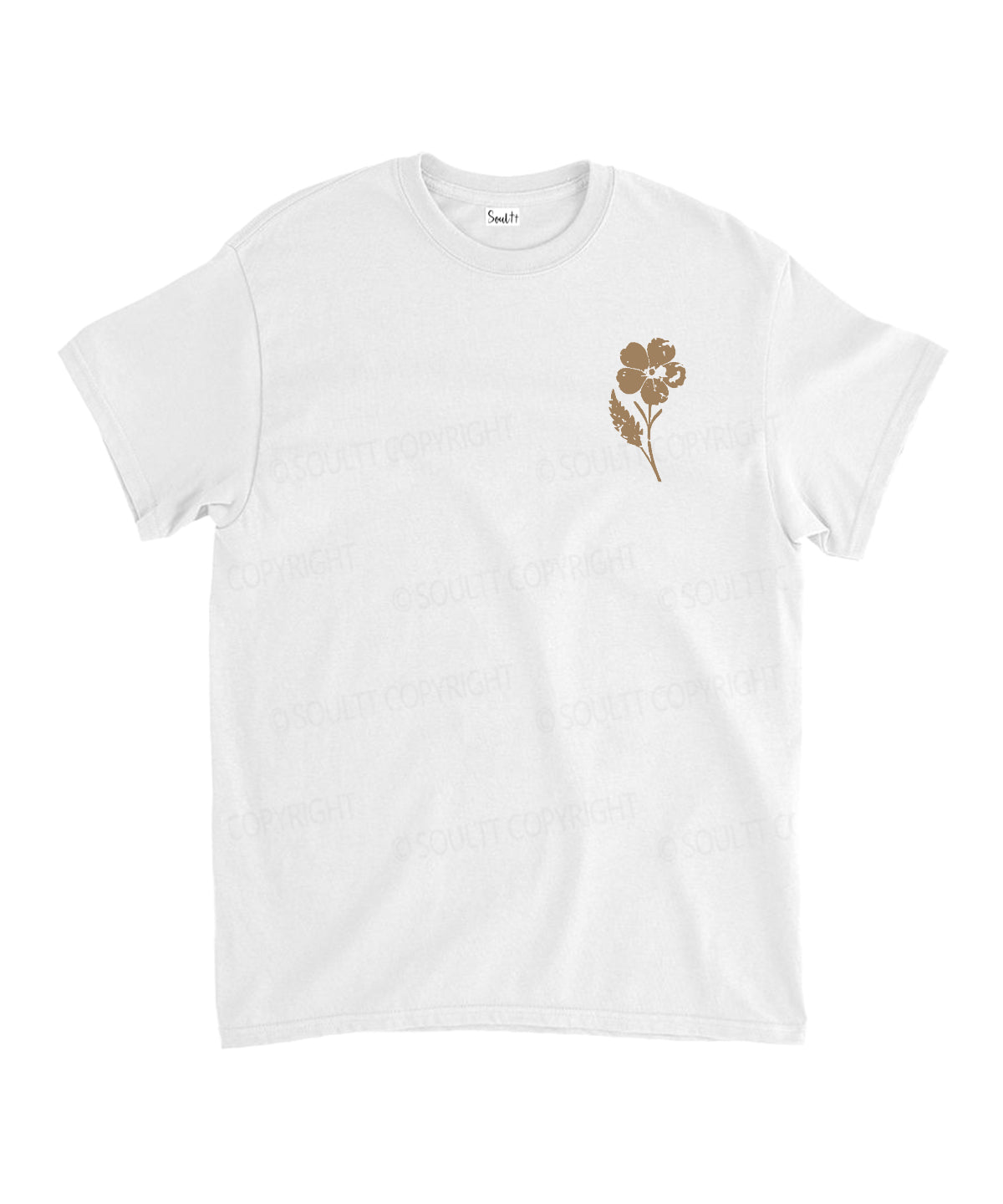 Consider The Wildflowers Double Sided Unisex Cotton Christian T-Shirt