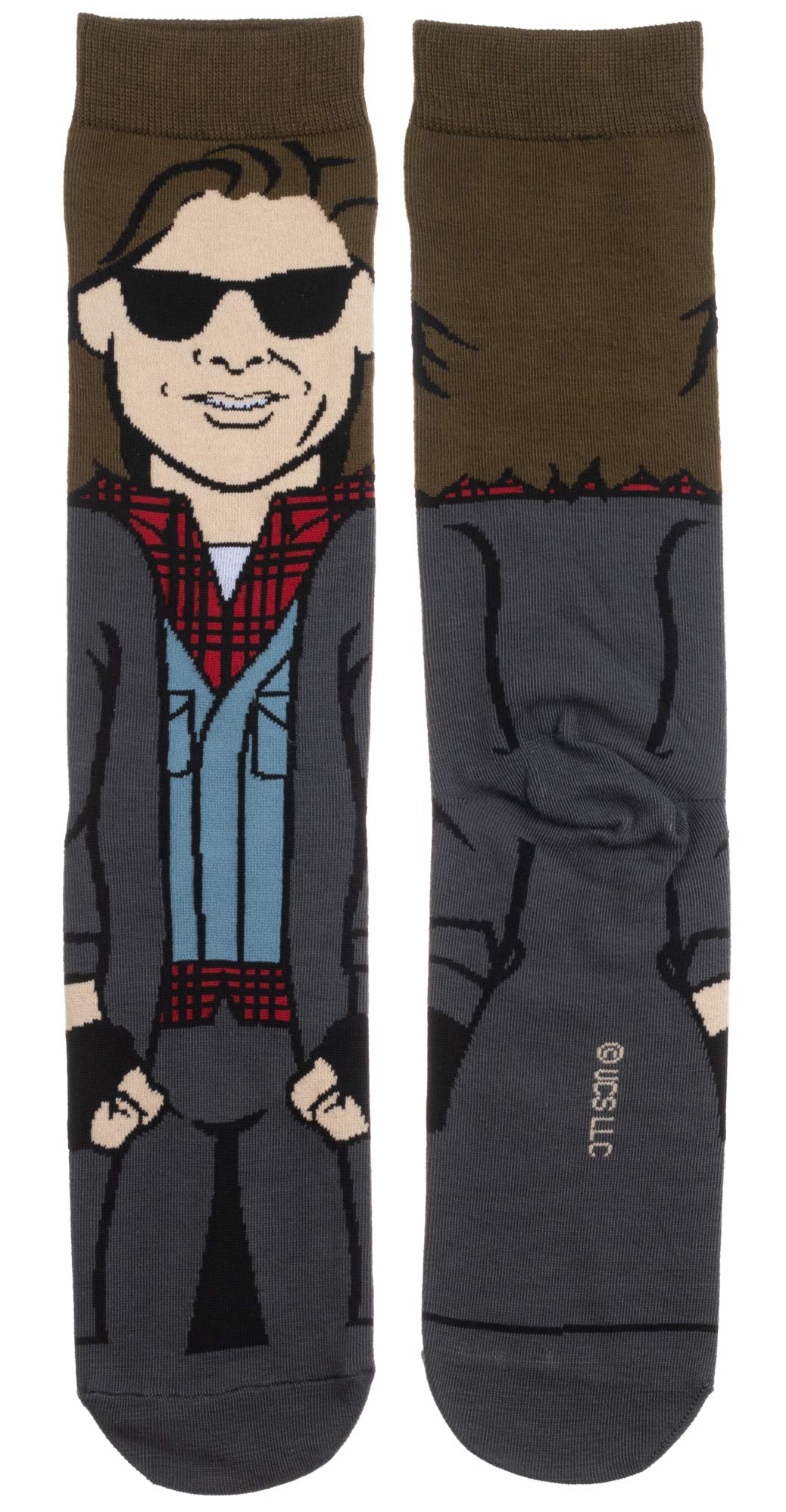 Breakfast Club Teen Movie John 360 Character Crew Socks