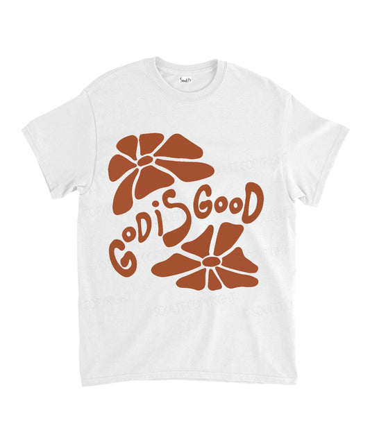 God Is Good Unisex Cotton Christian T-Shirt Style001