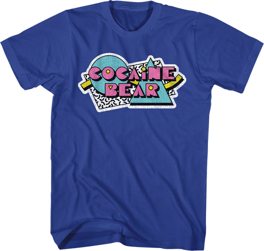 80s Shapes Cocaine Bear T-Shirt