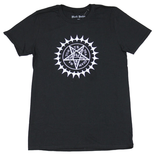 Black Butler Mens T-Shirt - Sebastian Pentagram Tattoo Image