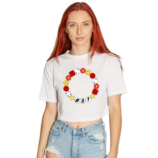 87 Friendship Bracelet Womens Tee Shirt