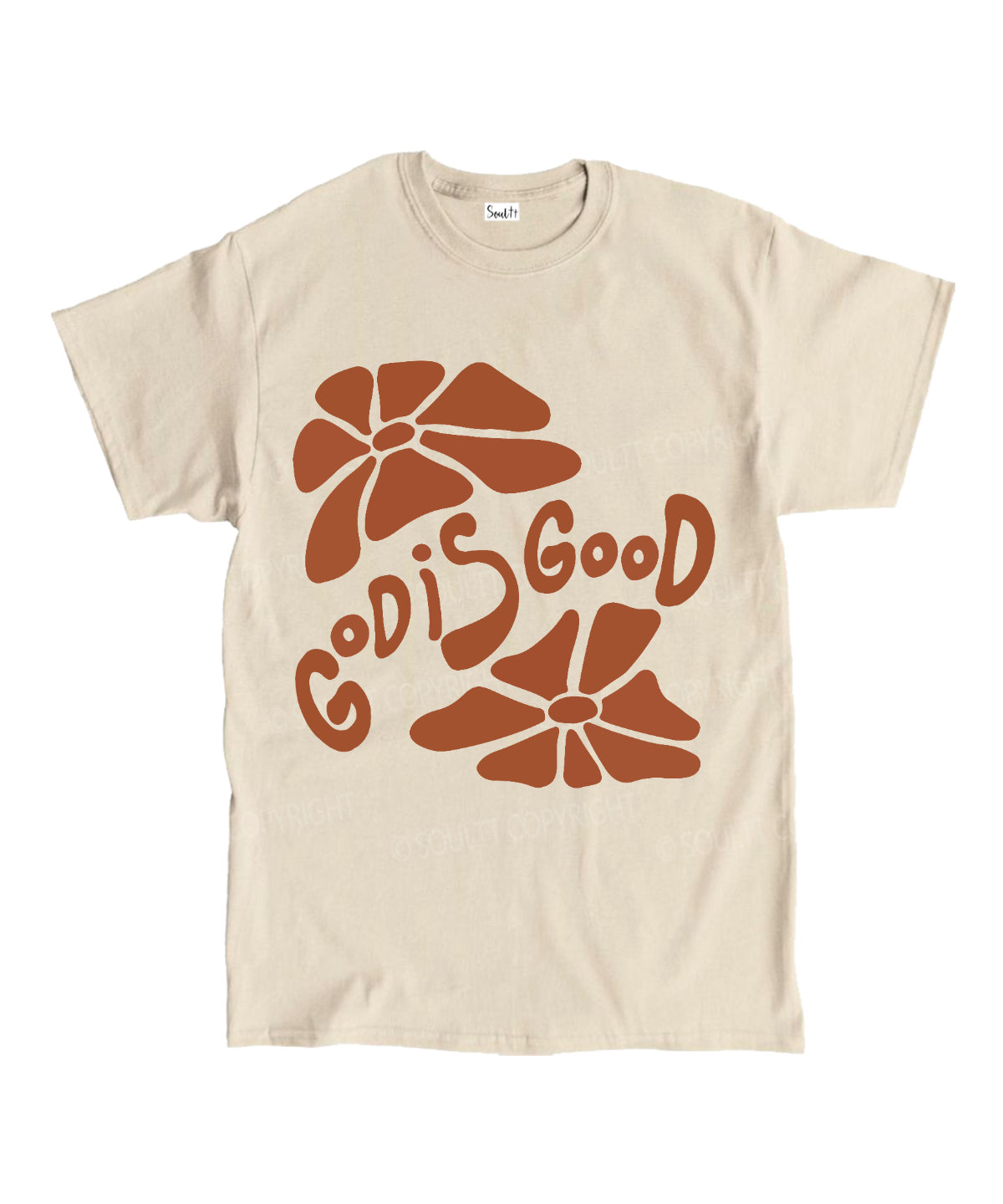 God Is Good Unisex Cotton Christian T-Shirt Style001