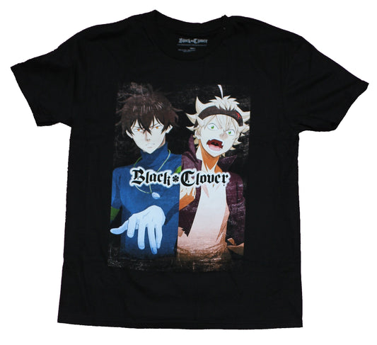 Black Clover Mens T-Shirt - Duo of Yuno & Asta