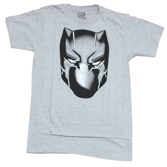 Black Panther Mens T-Shirt - Classic Close Up Face Image