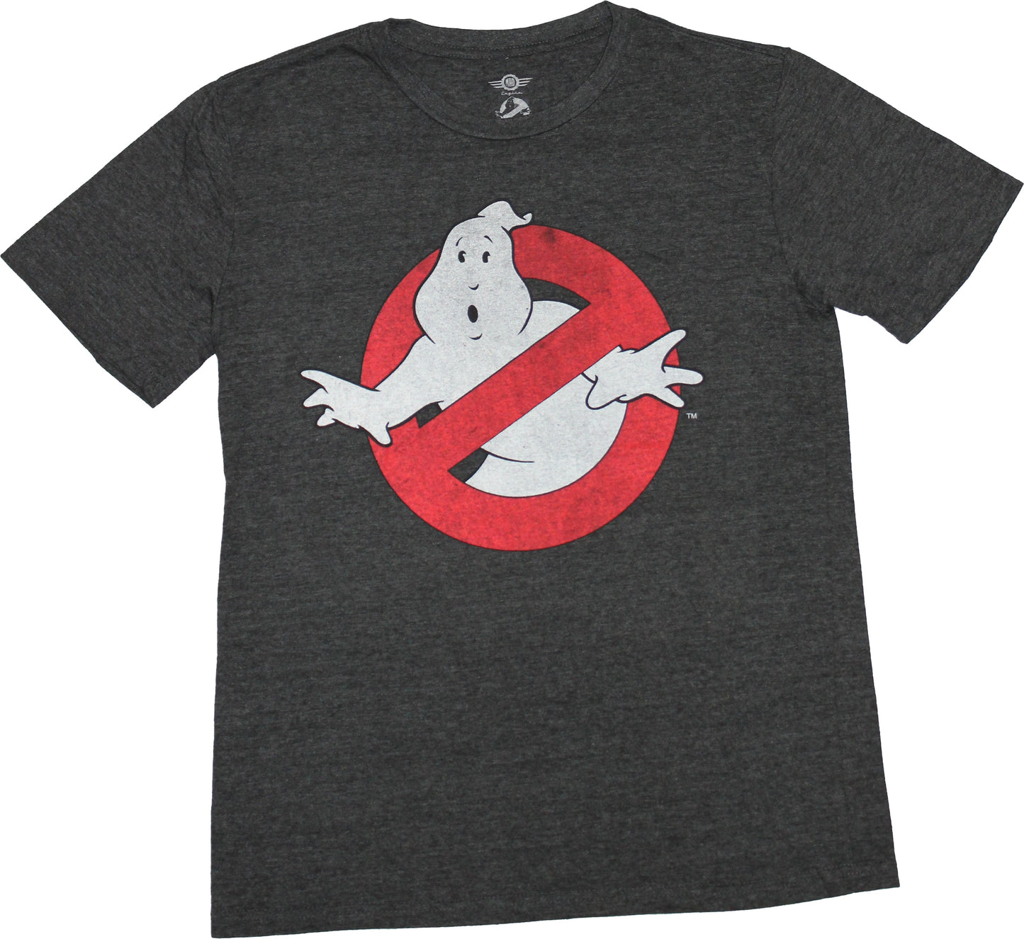Ghostbusters Mens T-Shirt - Distressed Classic Logo Style001