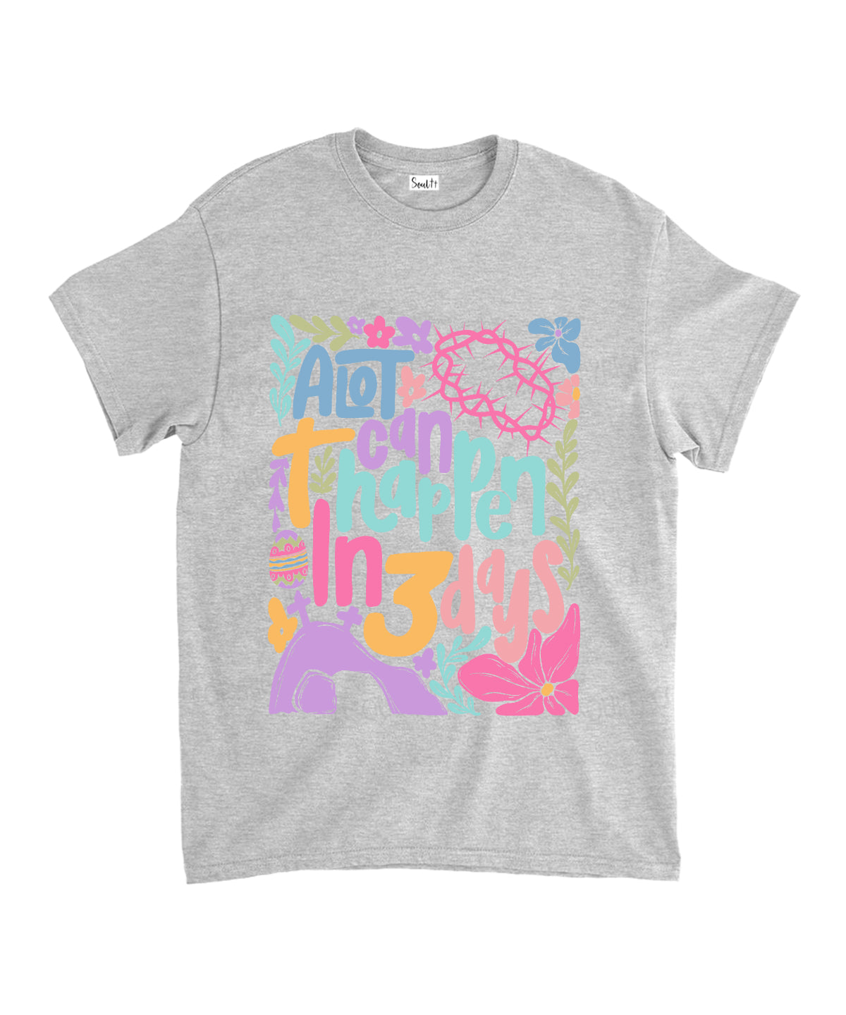 A Lot Can Happen In 3 Day Unisex Cotton Christian T-Shirt