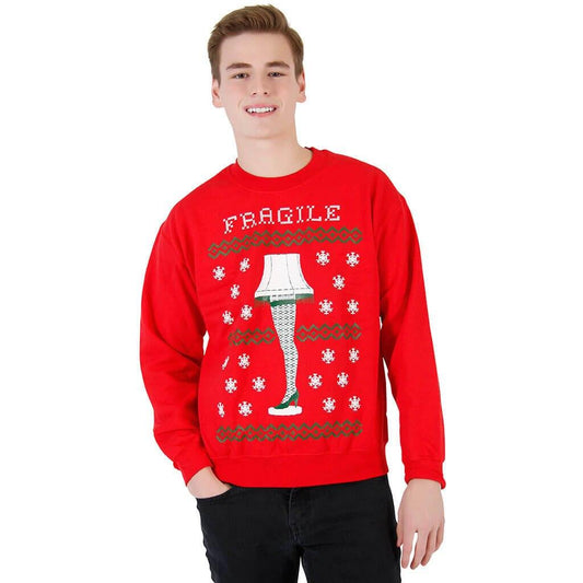 A Christmas Story Leg Lamp Fleece Sweatshirt