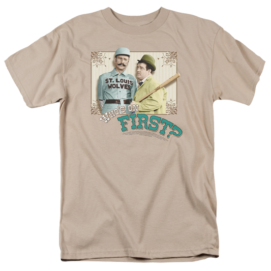 Abbott & Costello Whos On First - Men's Regular Fit T-Shirt