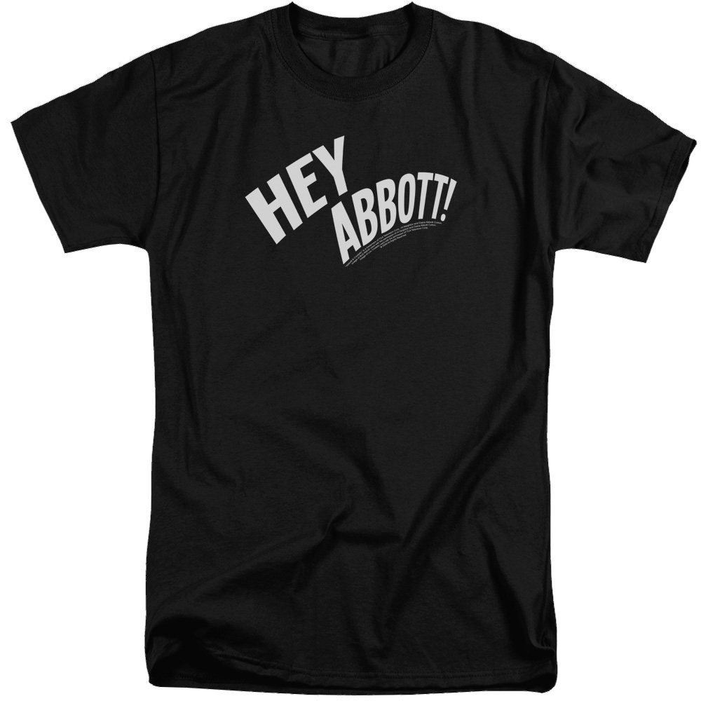 Abbott and Costello Hey Abbott - Men's Tall Fit T-Shirt