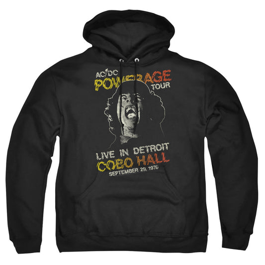 Acdc Powerage Tour Mens Hoodie Black