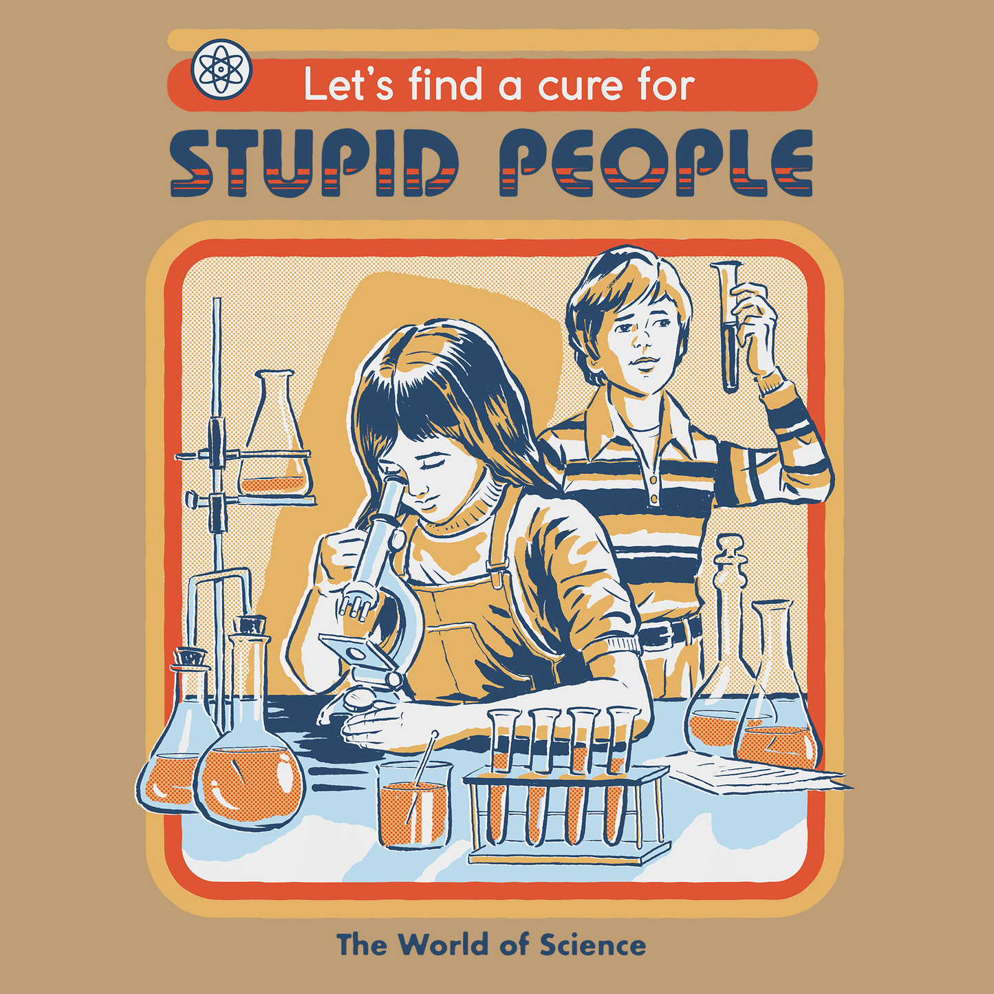 A Cure For Stupid People Tee