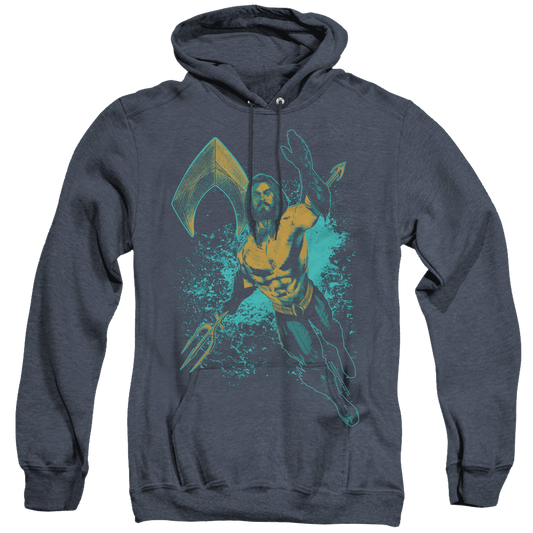 Aquaman Movie Make A Splash - Heather Pullover Hoodie