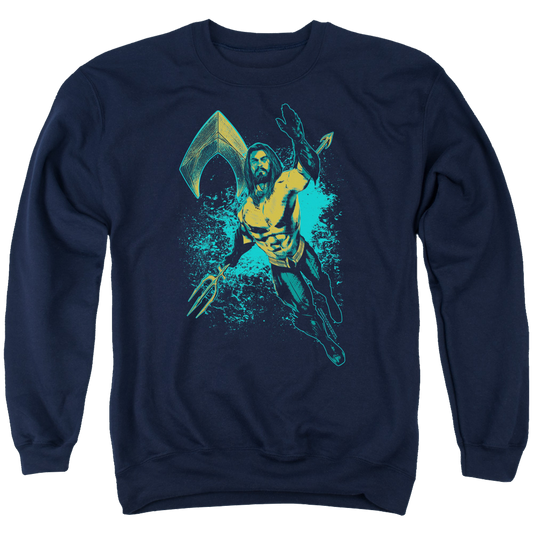 Aquaman Movie Make A Splash - Men's Crewneck Sweatshirt