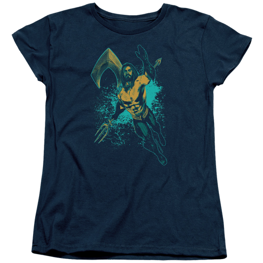 Aquaman Movie Make A Splash - Women's T-Shirt