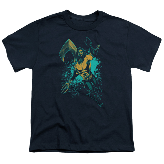 Aquaman Movie Make A Splash - Youth T-Shirt