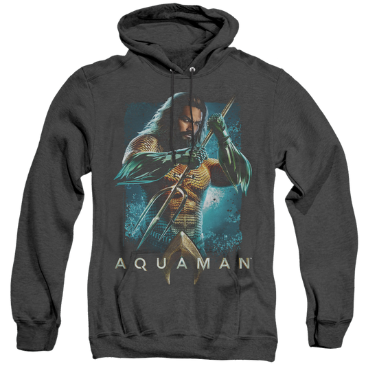 Aquaman Movie Trident - Heather Pullover Hoodie
