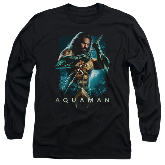 Aquaman Movie Trident - Men's Long Sleeve T-Shirt