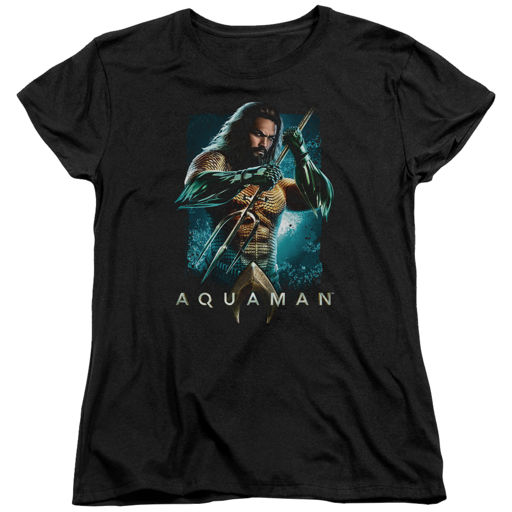 Aquaman Movie Trident - Women's T-Shirt
