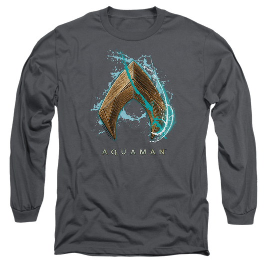 Aquaman Movie Water Shield - Men's Long Sleeve T-Shirt