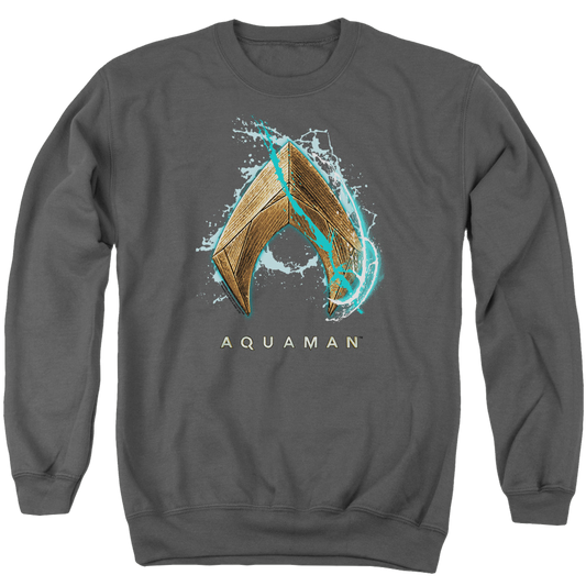 Aquaman Movie Water Shield - Men's Crewneck Sweatshirt