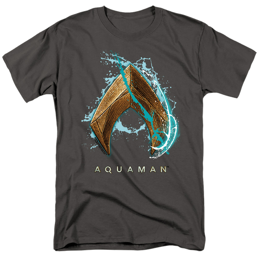 Aquaman Movie Water Shield - Men's Regular Fit T-Shirt