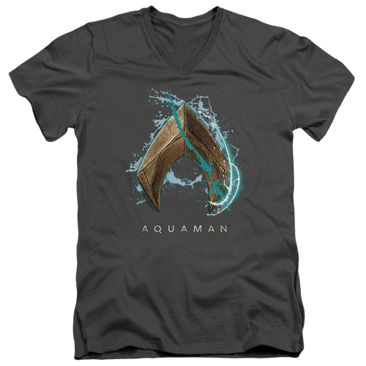 Aquaman Movie Water Shield - Men's V-Neck T-Shirt