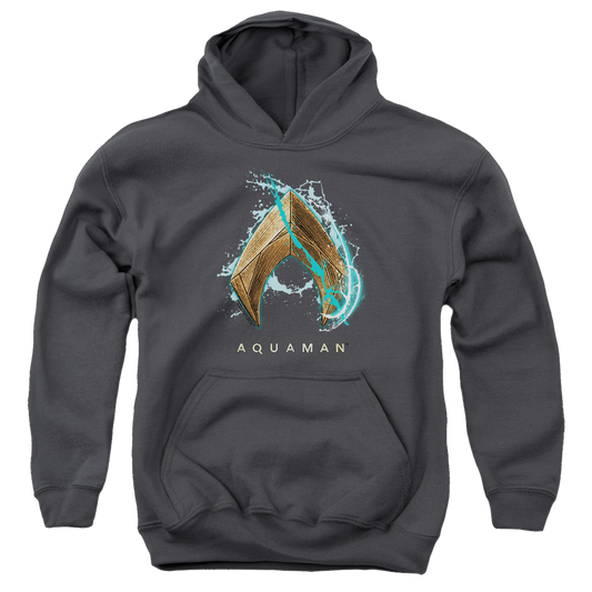Aquaman Movie Water Shield - Youth Hoodie