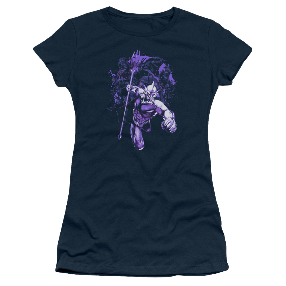 Aquaman Movie Evil Doers - Juniors T-Shirt